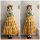 Miss Point Sunflower Gardening 2.0 Deluxe Skirt(Reservation/6 Colours/Full Payment Without Shipping)
